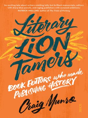 cover image of Literary Lion Tamers